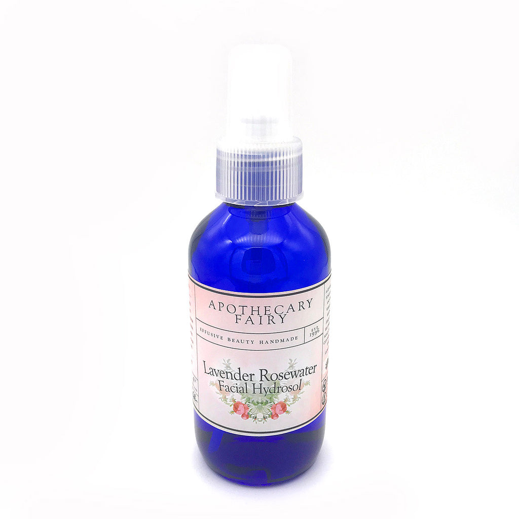 Lavender Rosewater Facial Hydrosol (Toner) 4oz - The Apothecary Fairy