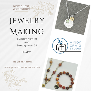 Self Care Sundays- Mindy Craig Studio Charm Necklace Workshop