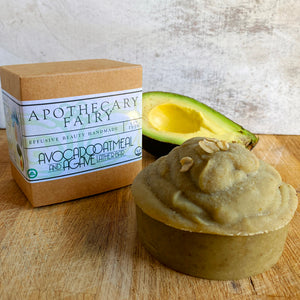 Avocado, Oatmeal & Agave Lather Bar 5oz - The Apothecary Fairy