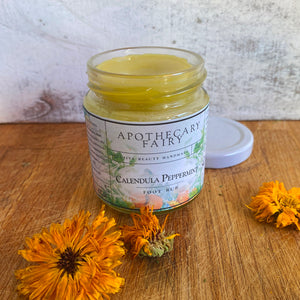 Calendula Peppermint Foot Rub - The Apothecary Fairy