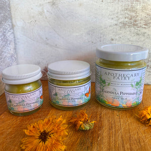 Calendula Peppermint Foot Rub - The Apothecary Fairy