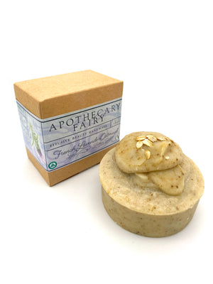 French Lavender Oatmeal Lather Bar 5oz - The Apothecary Fairy