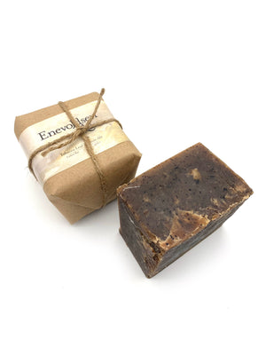 Stout Ale + Tobacco Leaf. Lather Bar, 5oz - The Apothecary Fairy