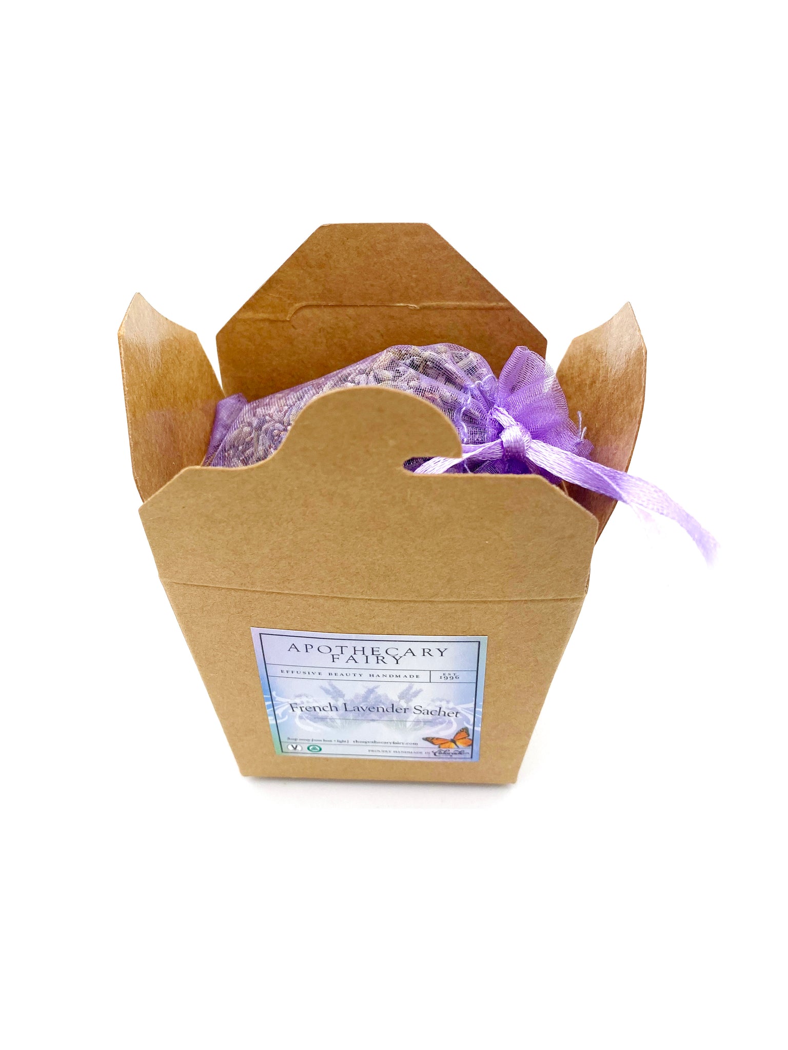 French Lavender Drawer Sachet - The Apothecary Fairy