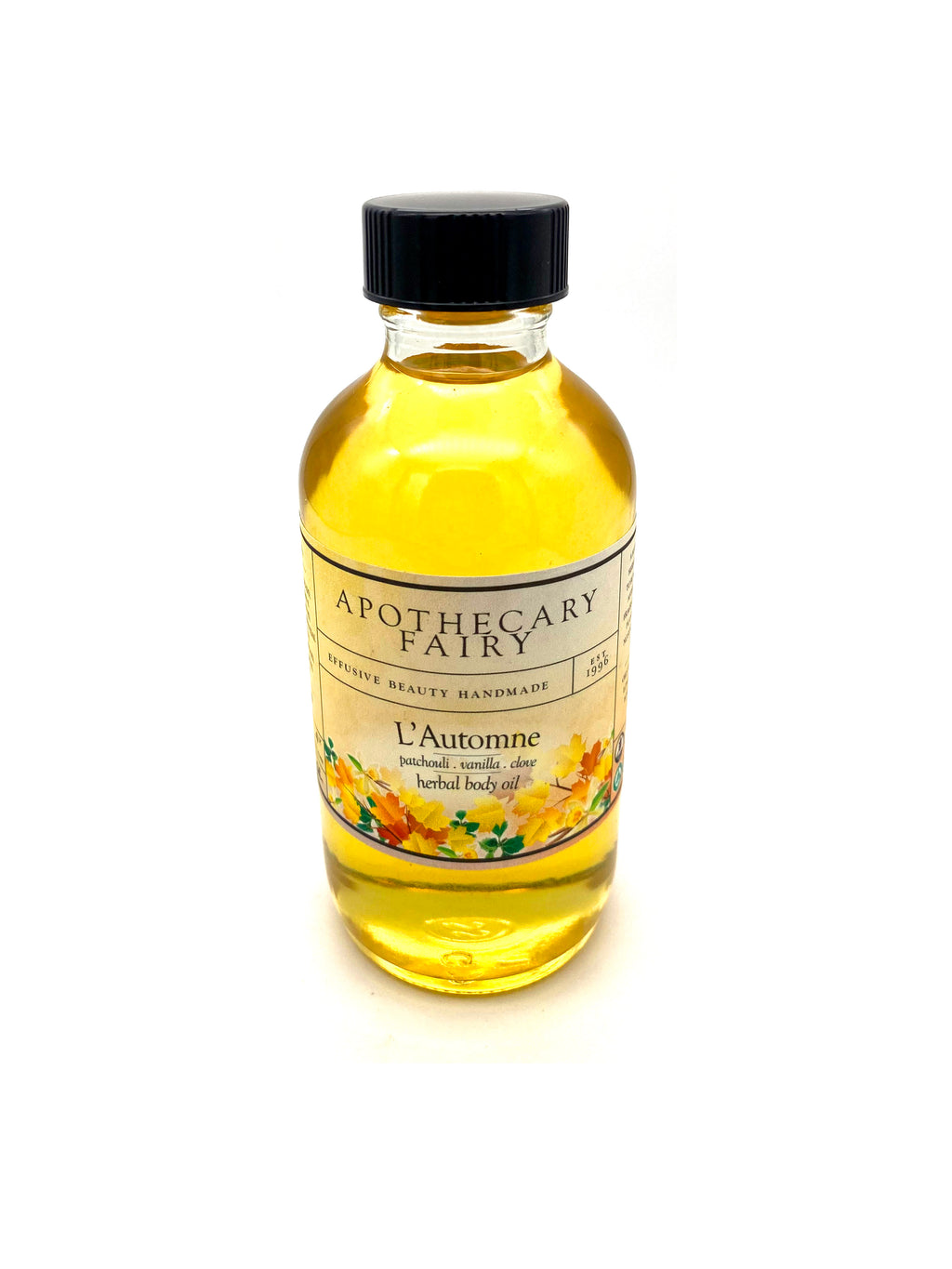 Herbal Body Oil- L'Automne 4oz - The Apothecary Fairy