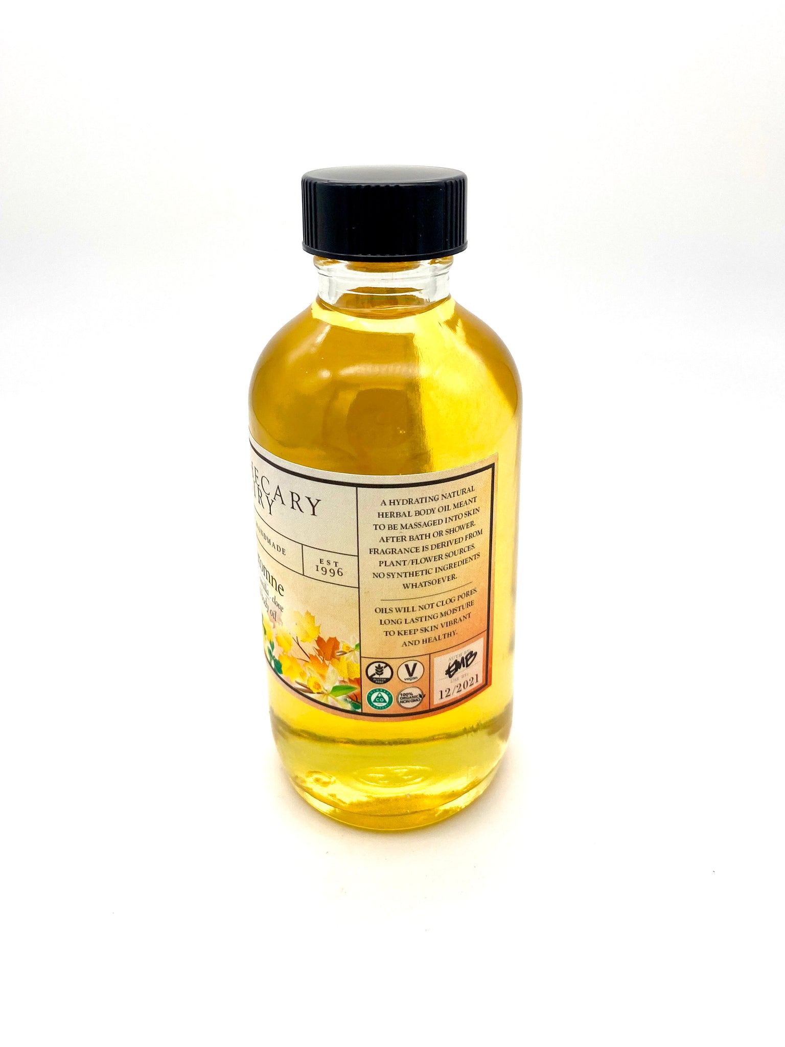 Herbal Body Oil- L'Automne 4oz - The Apothecary Fairy