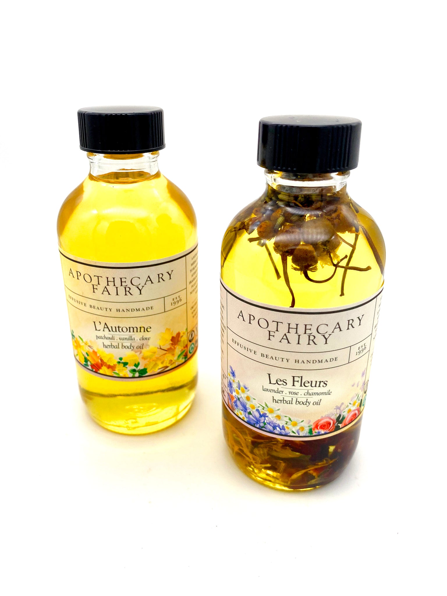 Herbal Body Oil- L'Automne 4oz - The Apothecary Fairy