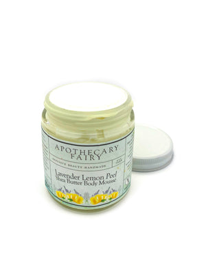 Lavender Lemon Shea Butter Body Mousse - The Apothecary Fairy