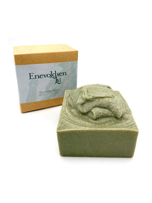 Enevoldsen Men's French Clay. Shave Bar, 5oz - The Apothecary Fairy