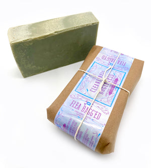 Cleanliness Is Next To Dogliness- Fleabagg'ed Sham'pooch Bar 10oz - The Apothecary Fairy