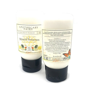 Mineral Sunscreen- Unscented 2oz - The Apothecary Fairy