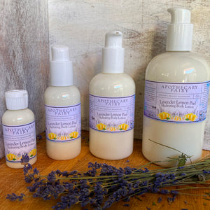 Lavender Lemon Peel Hydrating Body Lotion - The Apothecary Fairy