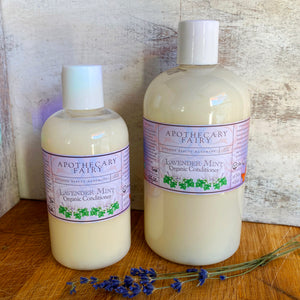 Lavender Mint Organic Conditioner - The Apothecary Fairy