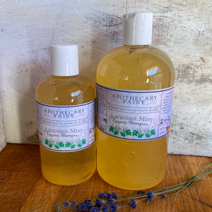Lavender Mint Organic Shampoo- 8oz - The Apothecary Fairy