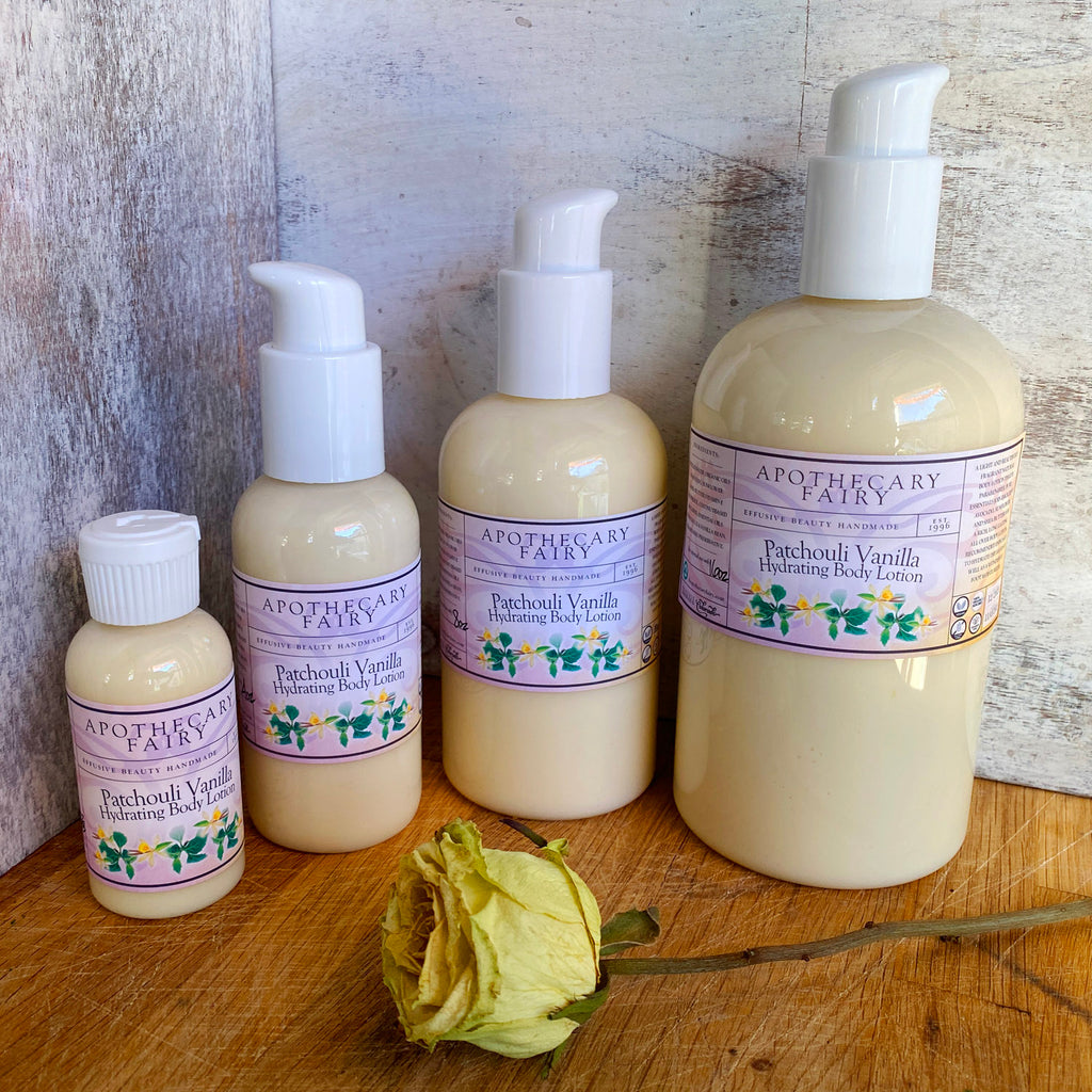Patchouli Vanilla Hydrating Body Lotion - The Apothecary Fairy