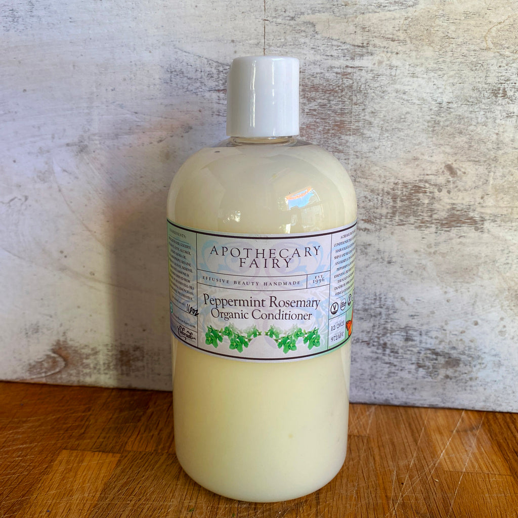Peppermint Rosemary Organic Conditioner - The Apothecary Fairy