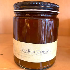 Enevoldsen Ltd. Bay Rum Tobacco Soy Candle