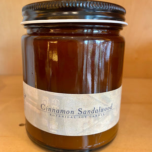 Enevoldsen Ltd. Cinnamon Sandalwood Soy Candle