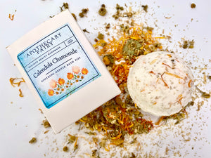 Calendula Chamomile Natural Bath Fizz- 3oz